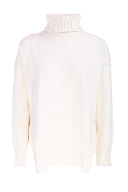 Shop ANTONELLI  Pull: Antonelli pullover "Lecce".
Collo alto.
Maniche lunghe.
Collo, fondo e polsini a coste.
Spacchi laterali.
Composizione: 70% Lana 20% Seta 10% Cashmere.
Fabbricato in Italia.. LECCE 41156K 01934-7000